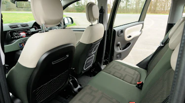 Fiat Panda 4x4 TwinAir rear seats