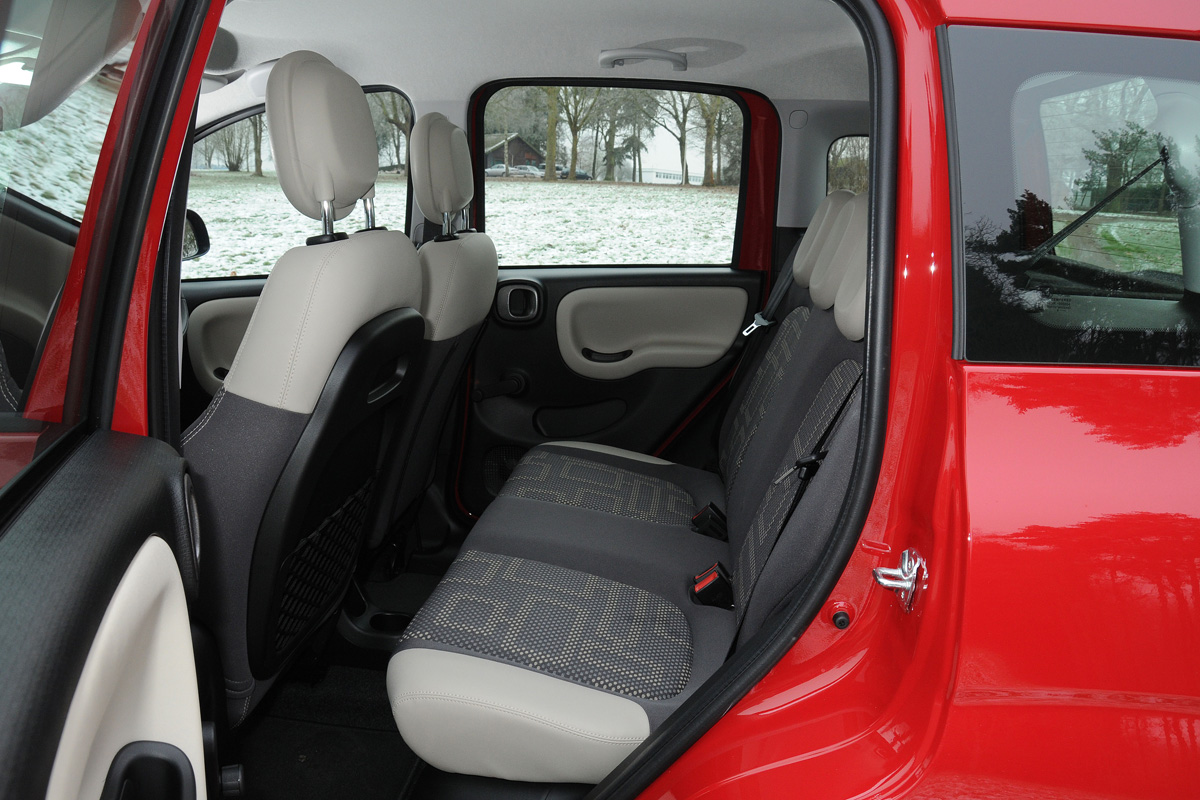 Fiat Panda 4x4 rear seats