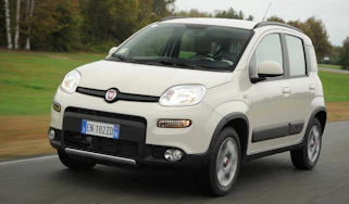 Fiat Panda 4x4 front tracking