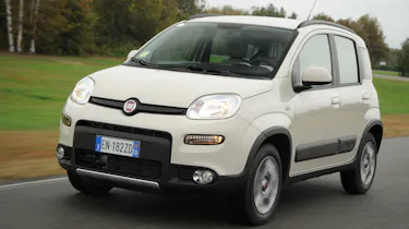 Fiat Panda 4x4 front tracking