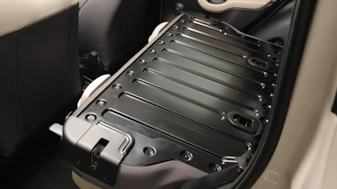 Fiat Panda 4x4 seats folded