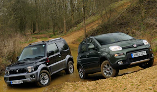 Fiat Panda 4x4 vs Suzuki Jimny