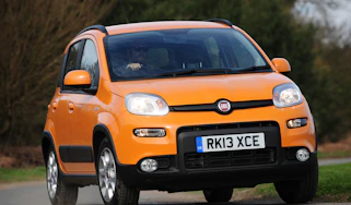Fiat Panda Trekking front cornering
