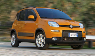 Fiat Panda Trekking front cornering