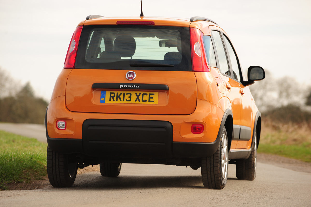 Fiat Panda Trekking rear cornering
