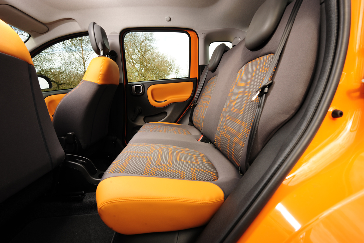 Fiat Panda Trekking rear seats