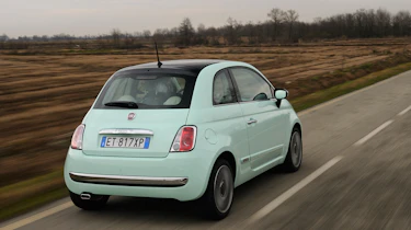 Fiat 500 Cult 2014 rear action