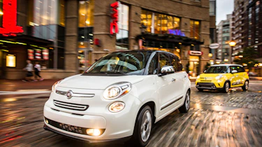 Fiat 500L 1.4 MultiAir 2014 city tracking