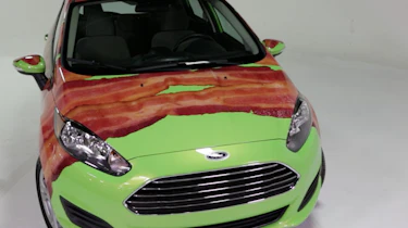 Ford Fiesta Bacon front detail