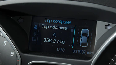 Ford Focus screen detail