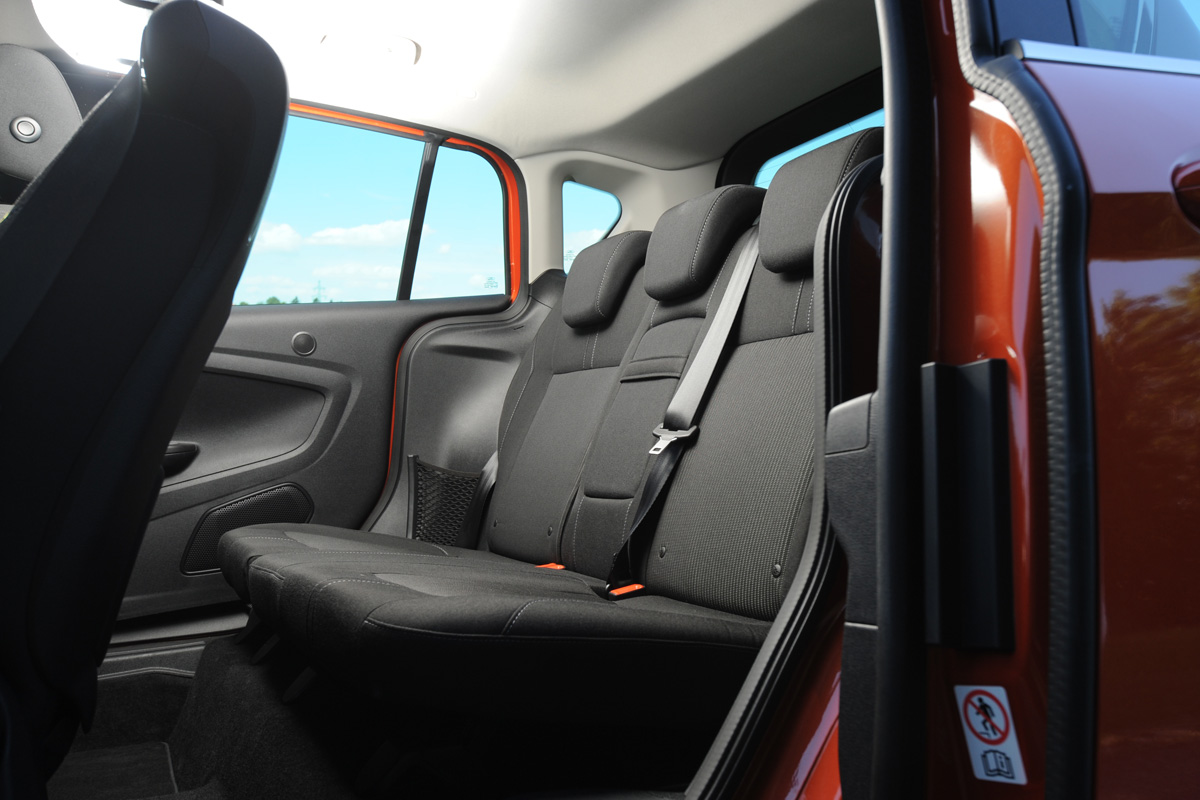Ford B-MAX rear seats