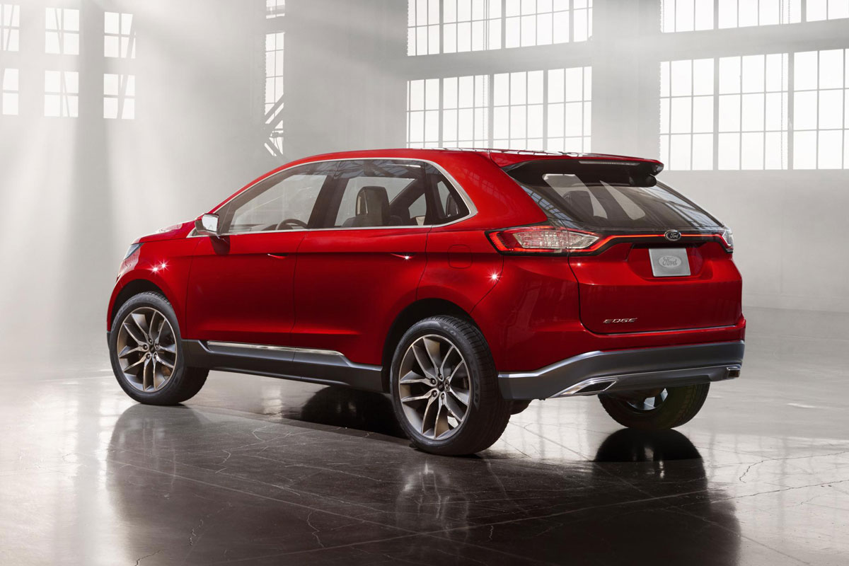 Ford Edge Concept 2013 back side