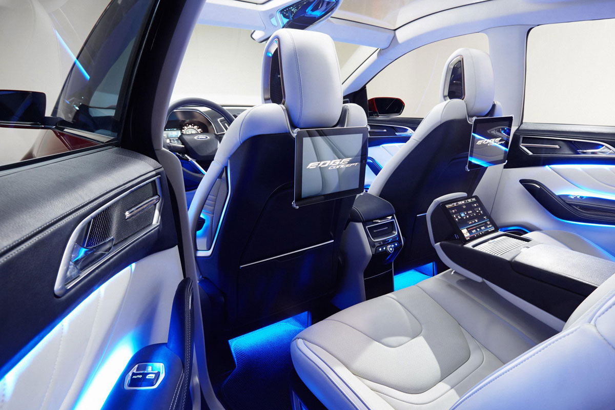 Ford Edge Concept 2013 interior rear