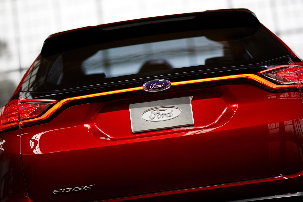 Ford Edge Concept 2013 rear