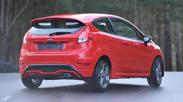 Ford Fiesta ST rear cornering