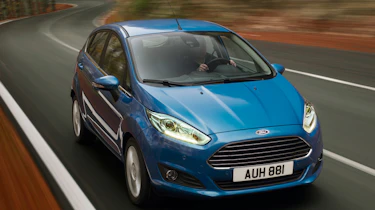 Ford Fiesta panning
