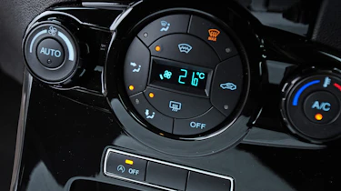 Ford Fiesta centre console