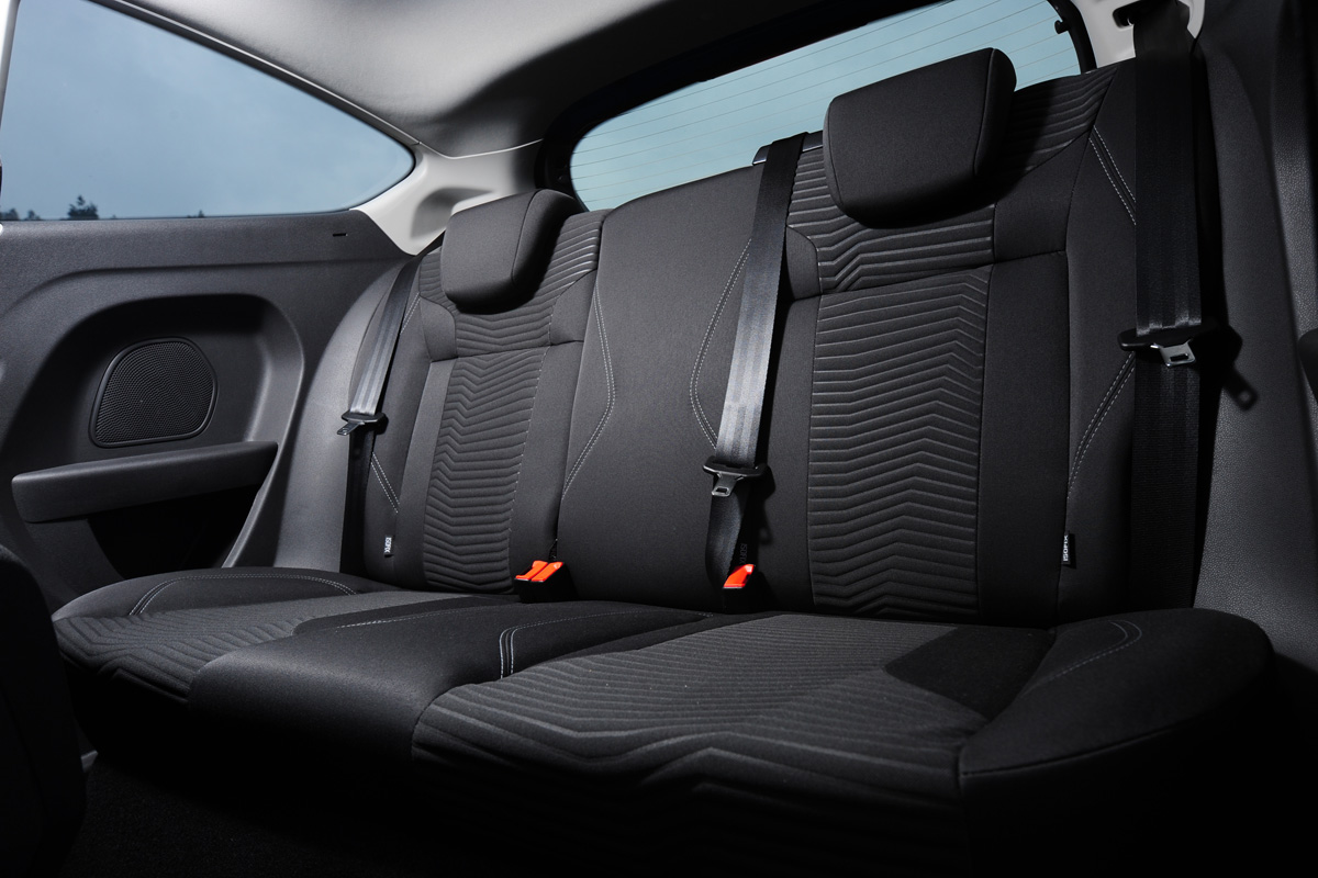Ford Fiesta rear seats