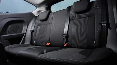 Ford Fiesta rear seats