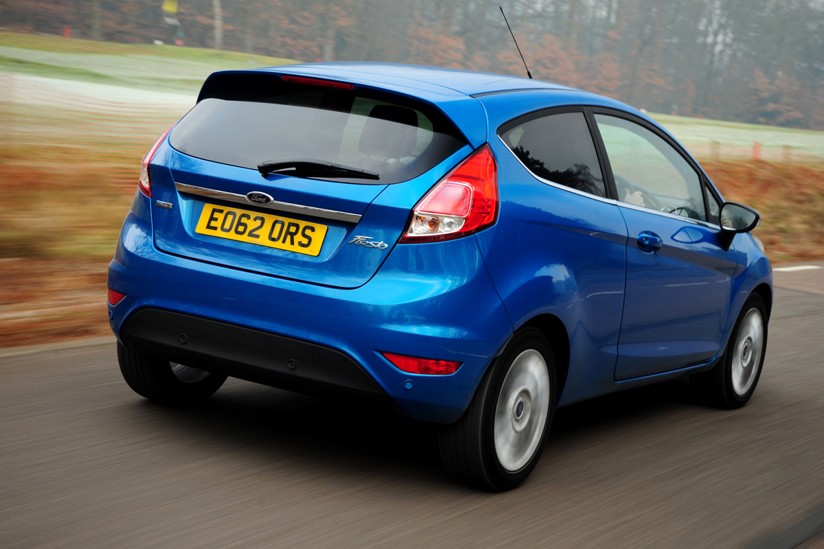 Ford Fiesta rear action