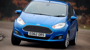 Ford Fiesta front cornering