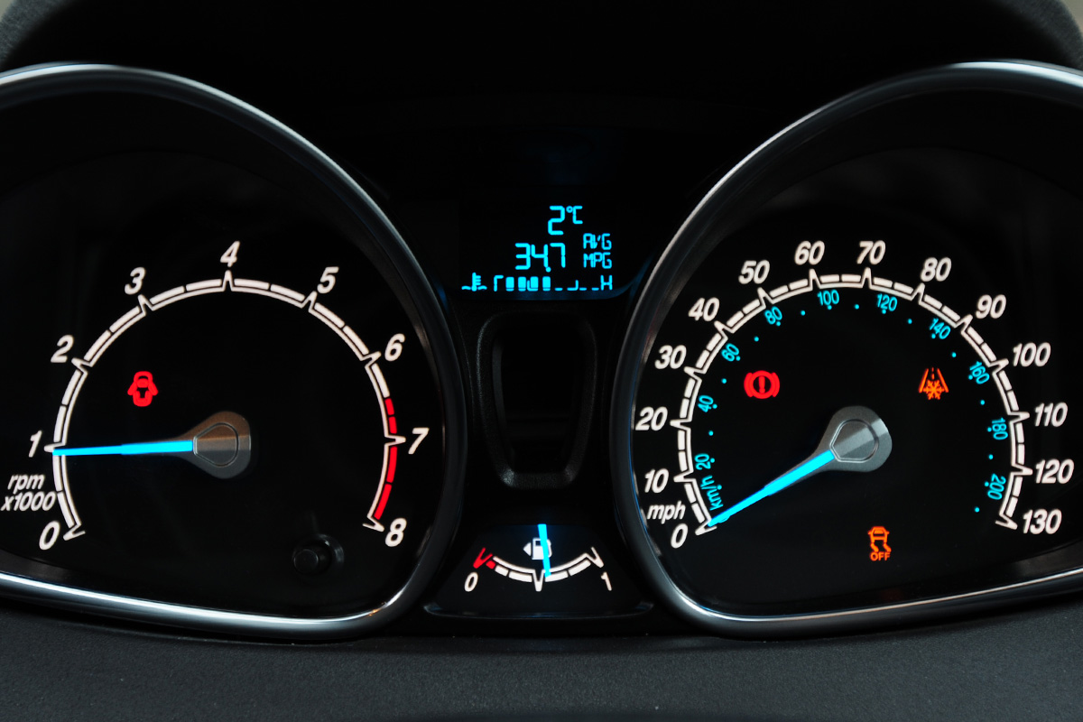 Ford Fiesta dials