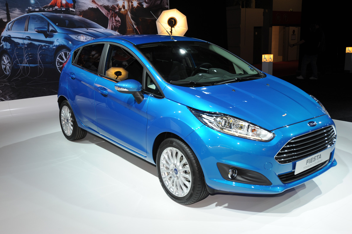 Facelifted Ford Fiesta rear