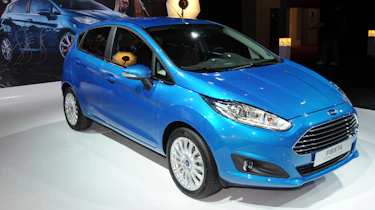 Facelifted Ford Fiesta rear
