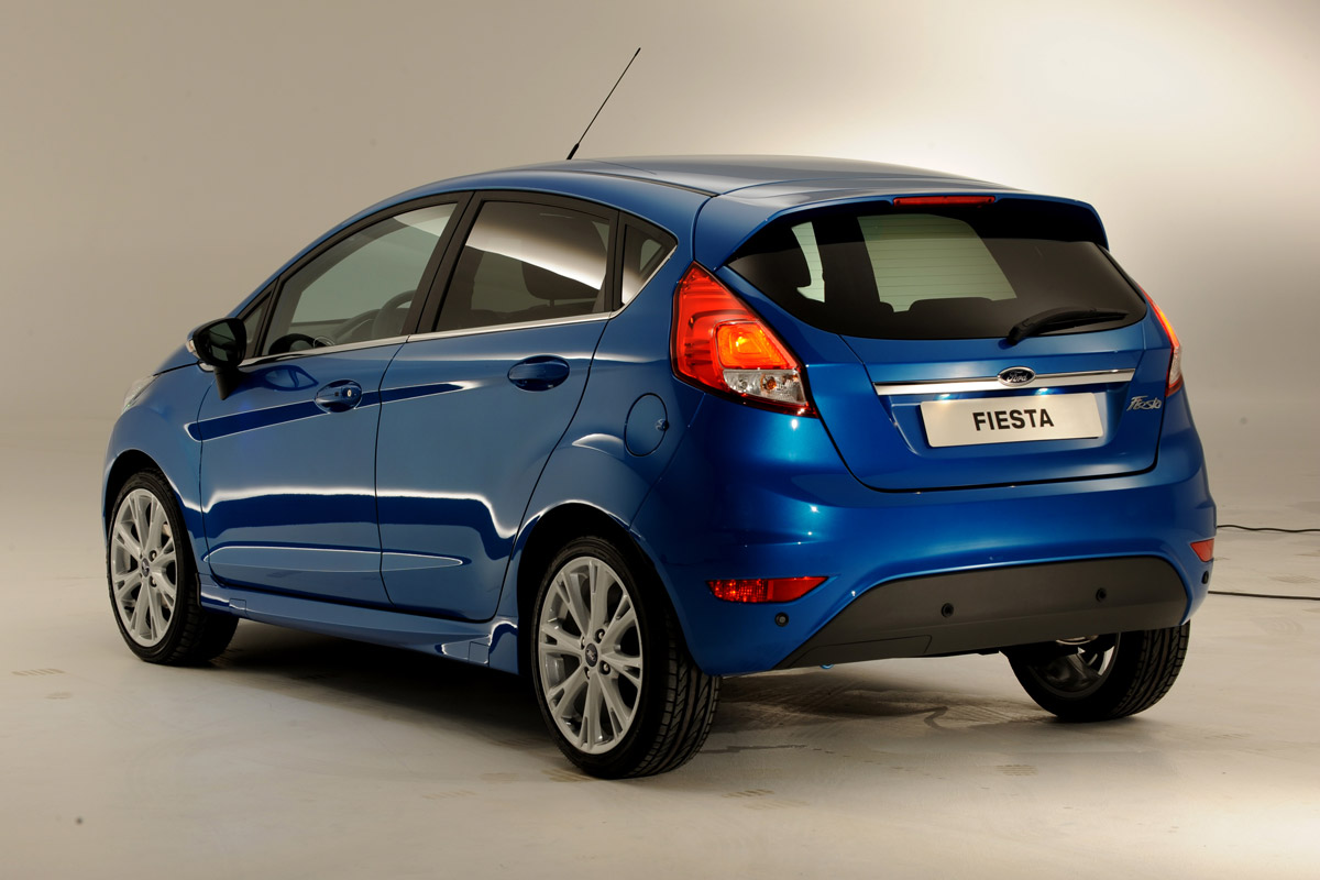Ford Fiesta facelift rear static