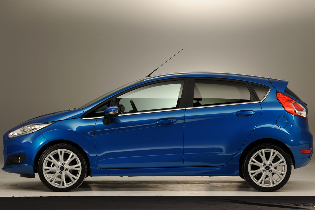 Ford Fiesta facelift side static