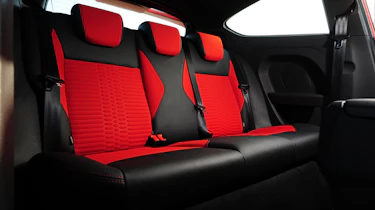 Ford Fiesta ST rear seats