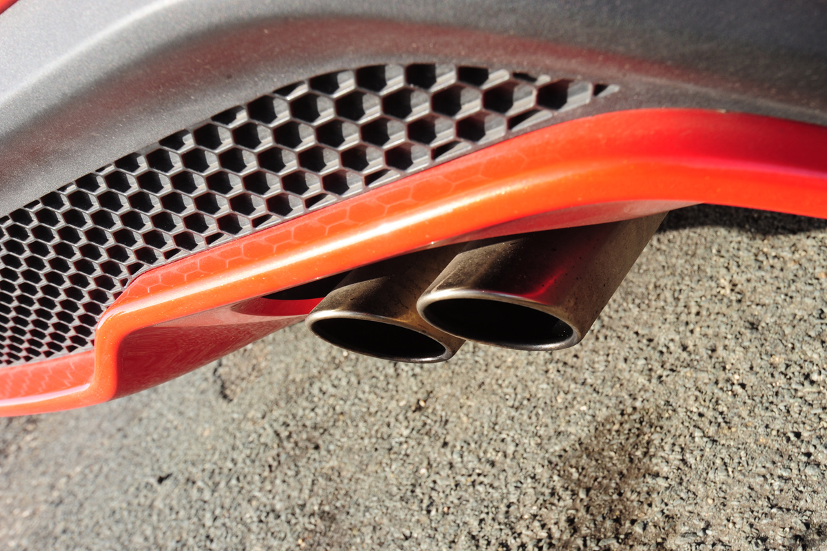 Ford Fiesta ST exhausts