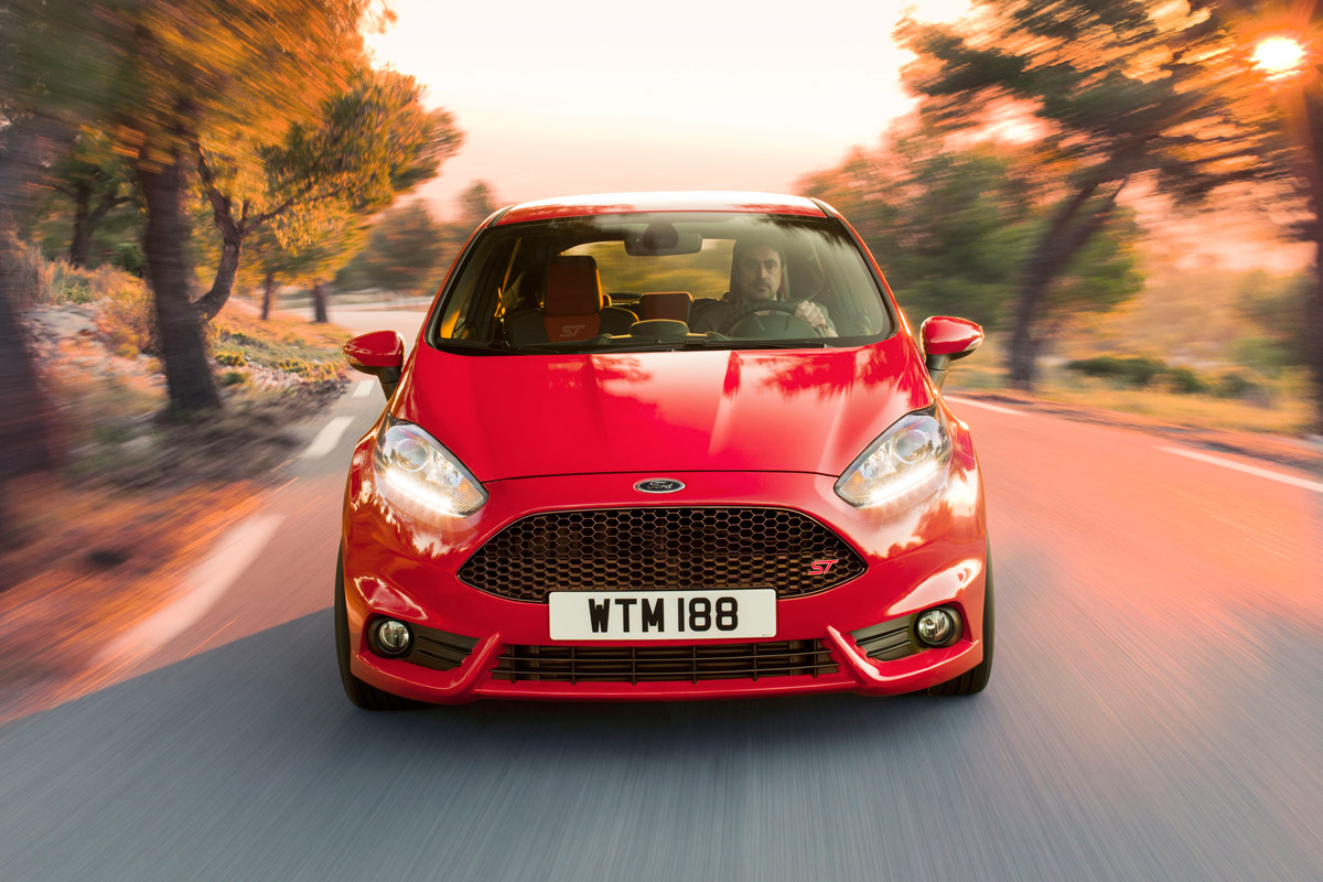 Ford Fiesta ST dash