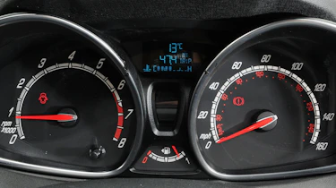 Ford Fiesta ST-2 dials