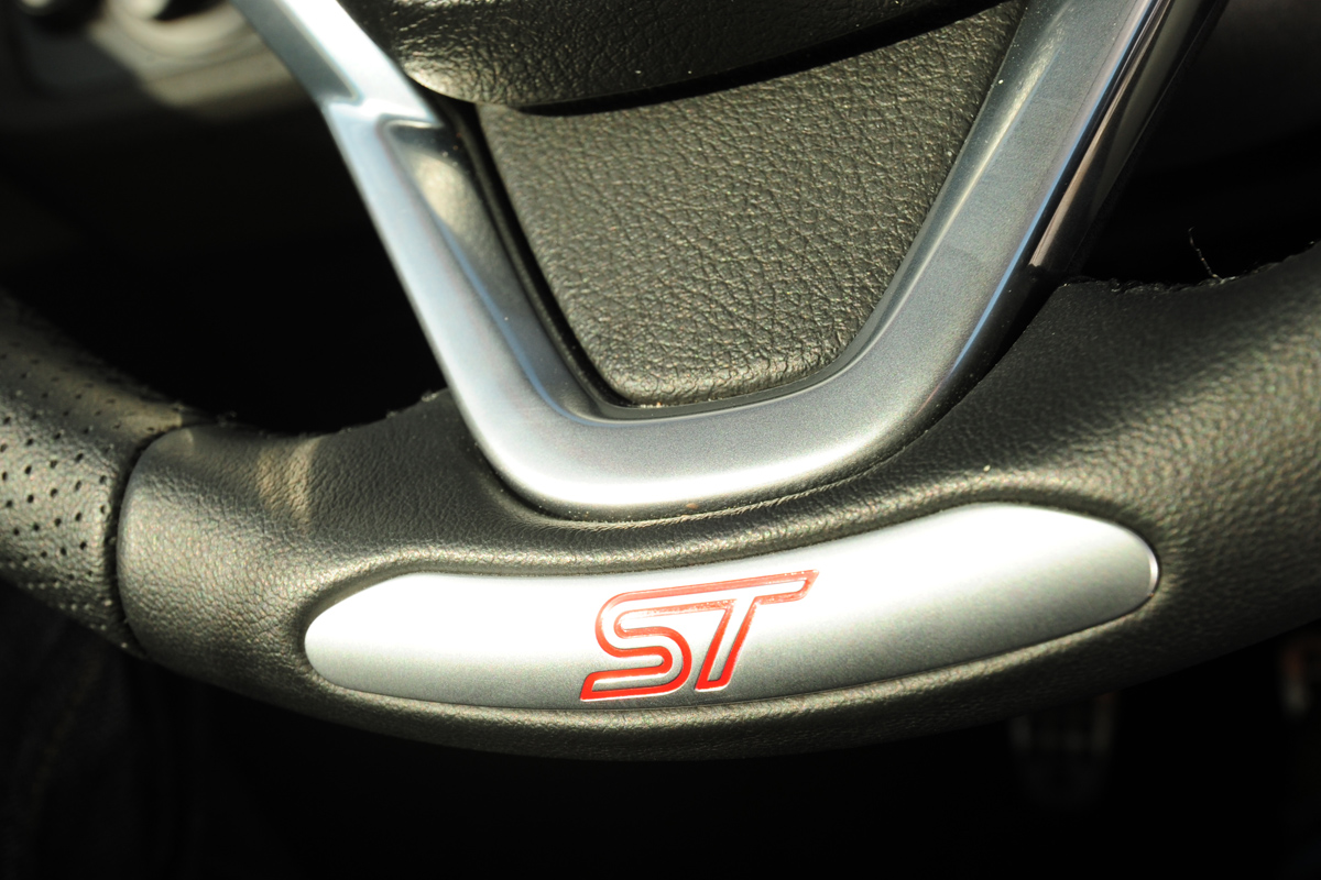 Ford Fiesta ST steering wheel