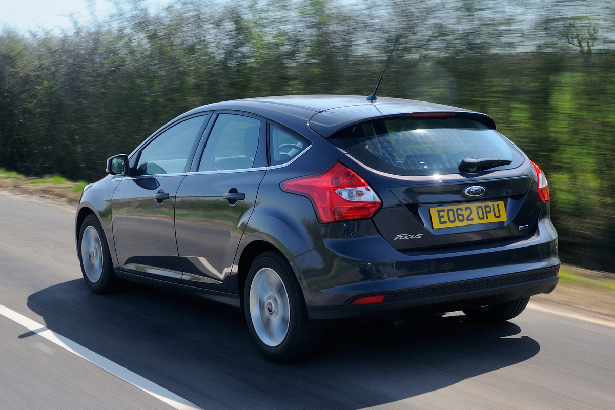 Ford Focus ECOnetic rear tracking