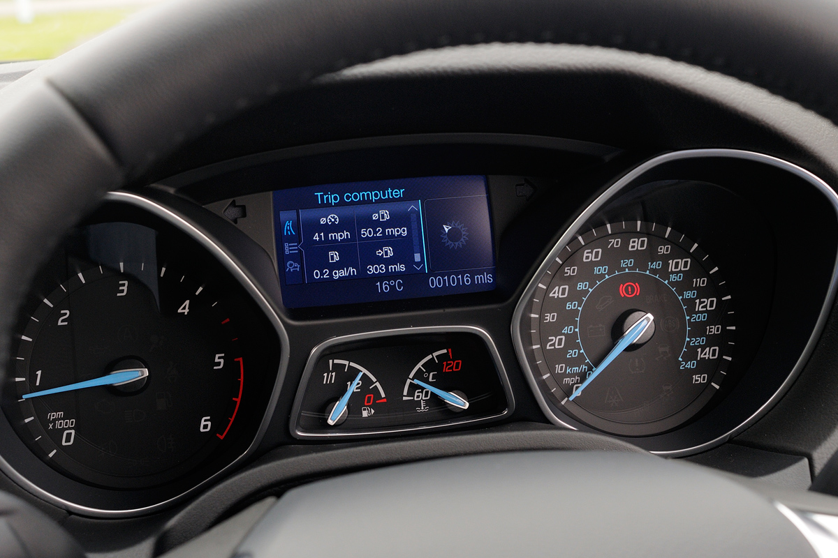 Ford Focus ECOnetic dials