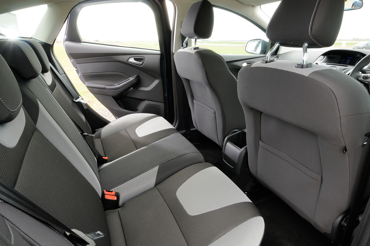 Ford Focus ECOnetic rear seats