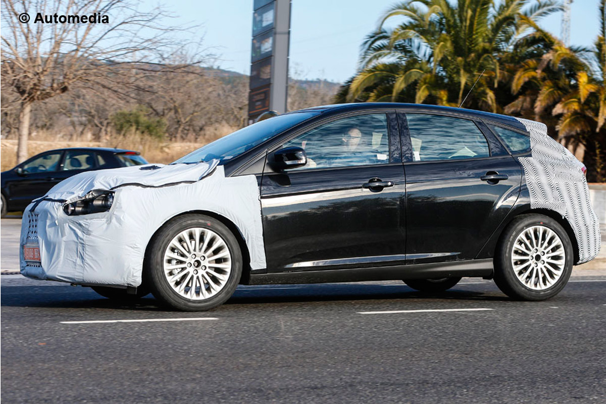 Ford Focus facelift profile