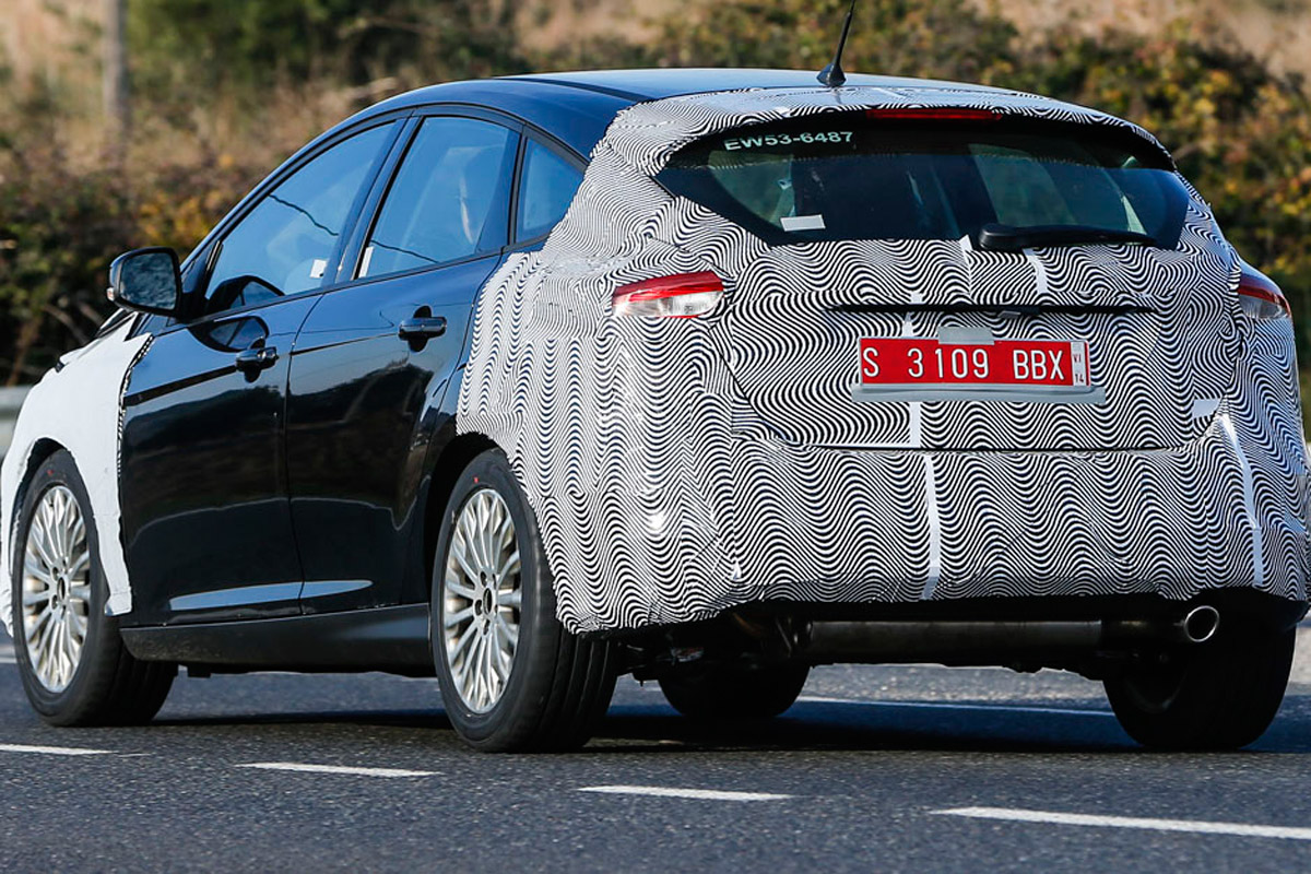 Ford Focus facelift rear