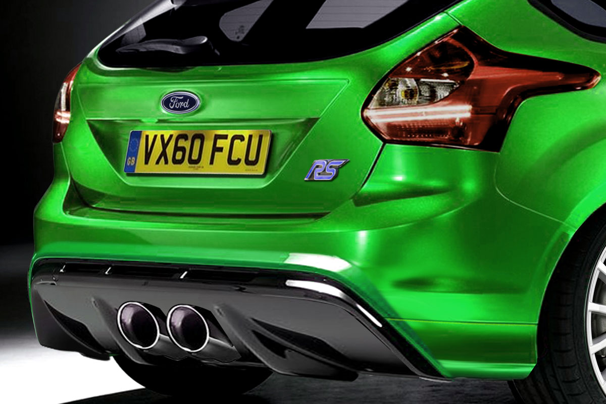 Ford Focus RS rear detail