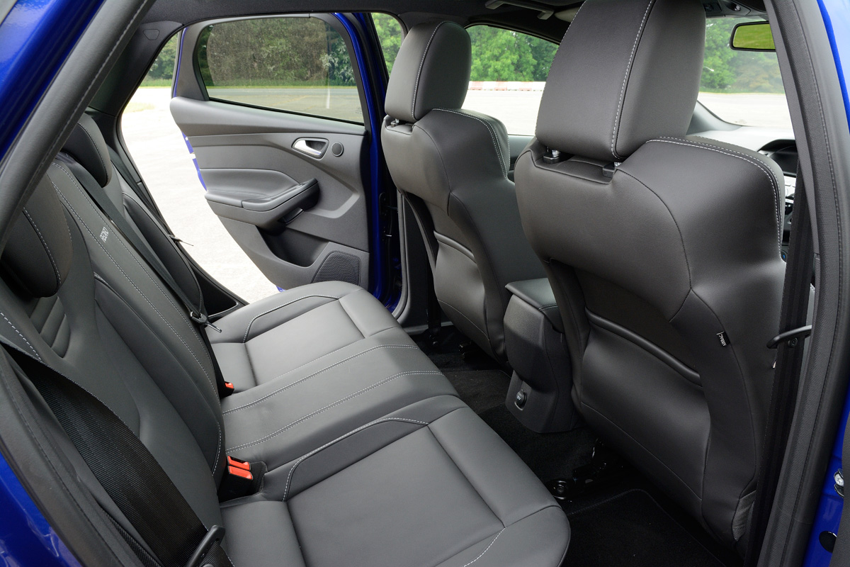 Ford Focus ST rear seats