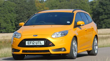 Ford Focus ST Estate front action