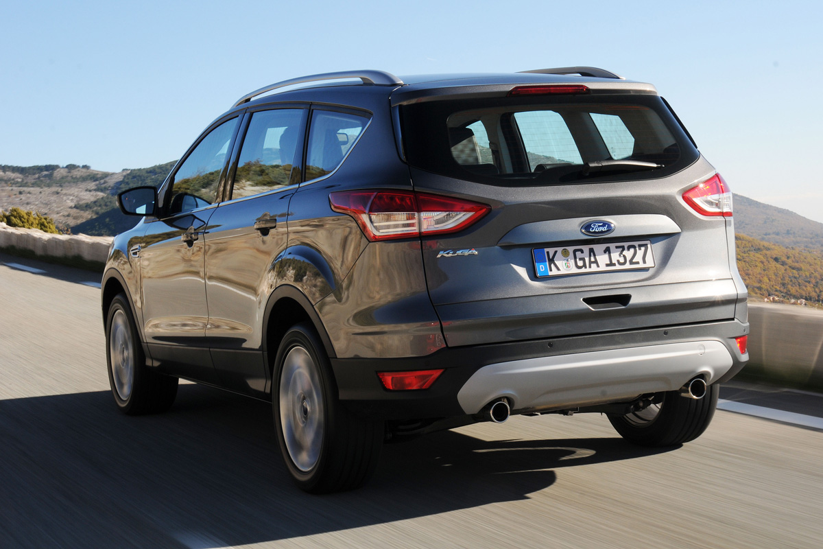 New Ford Kuga rear action