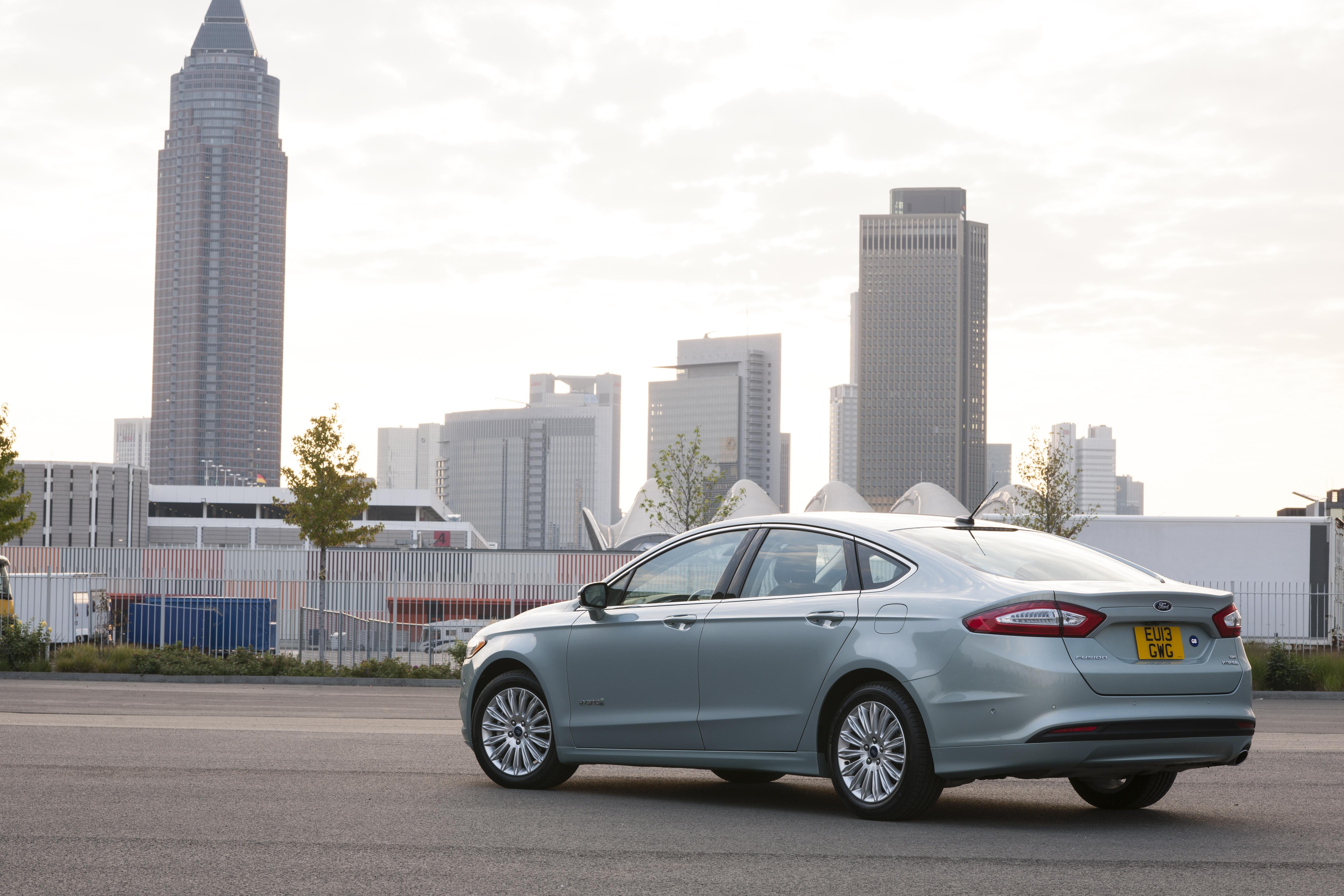 Ford Fusion Hybrid rear view