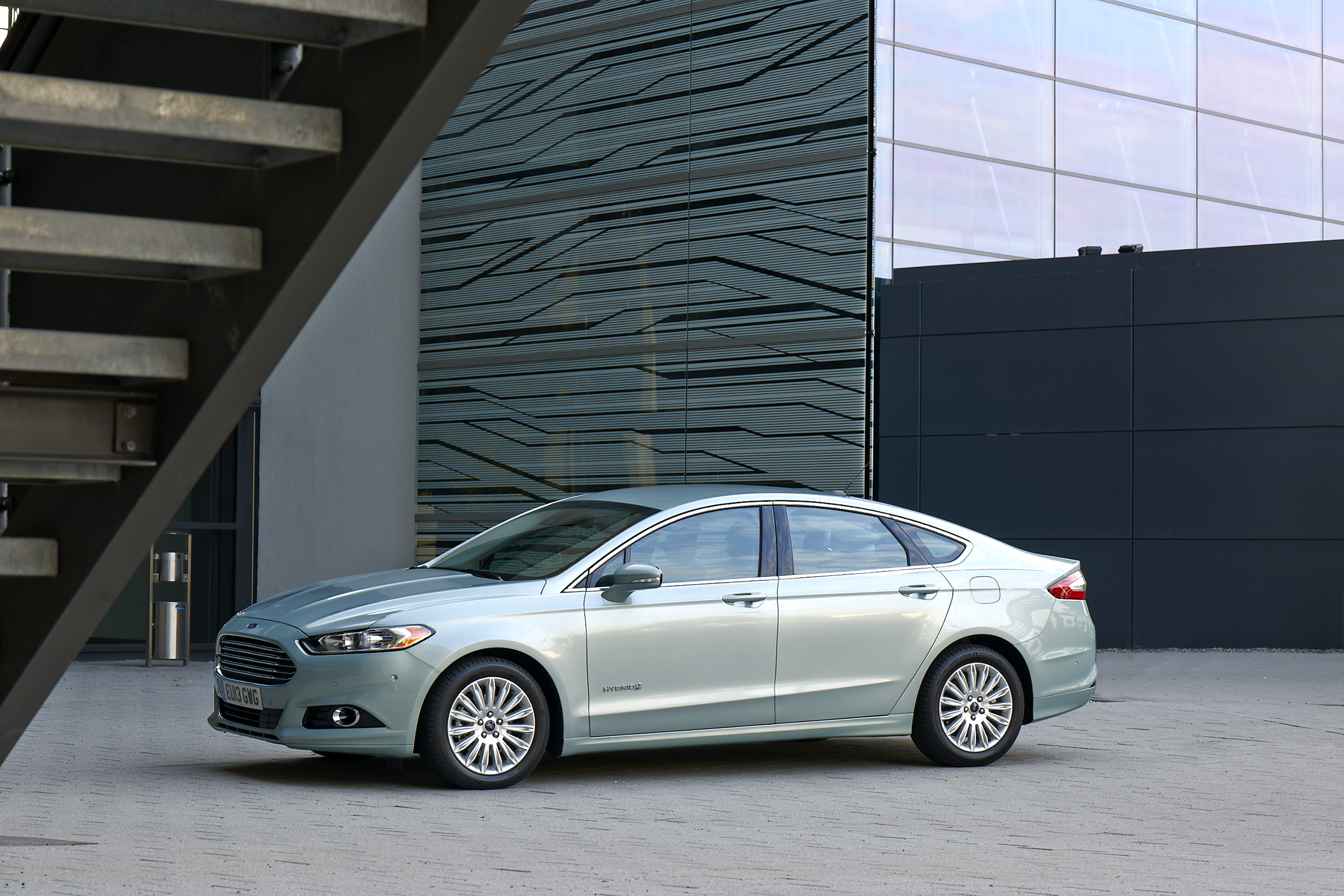 Ford Fusion Hybrid side view