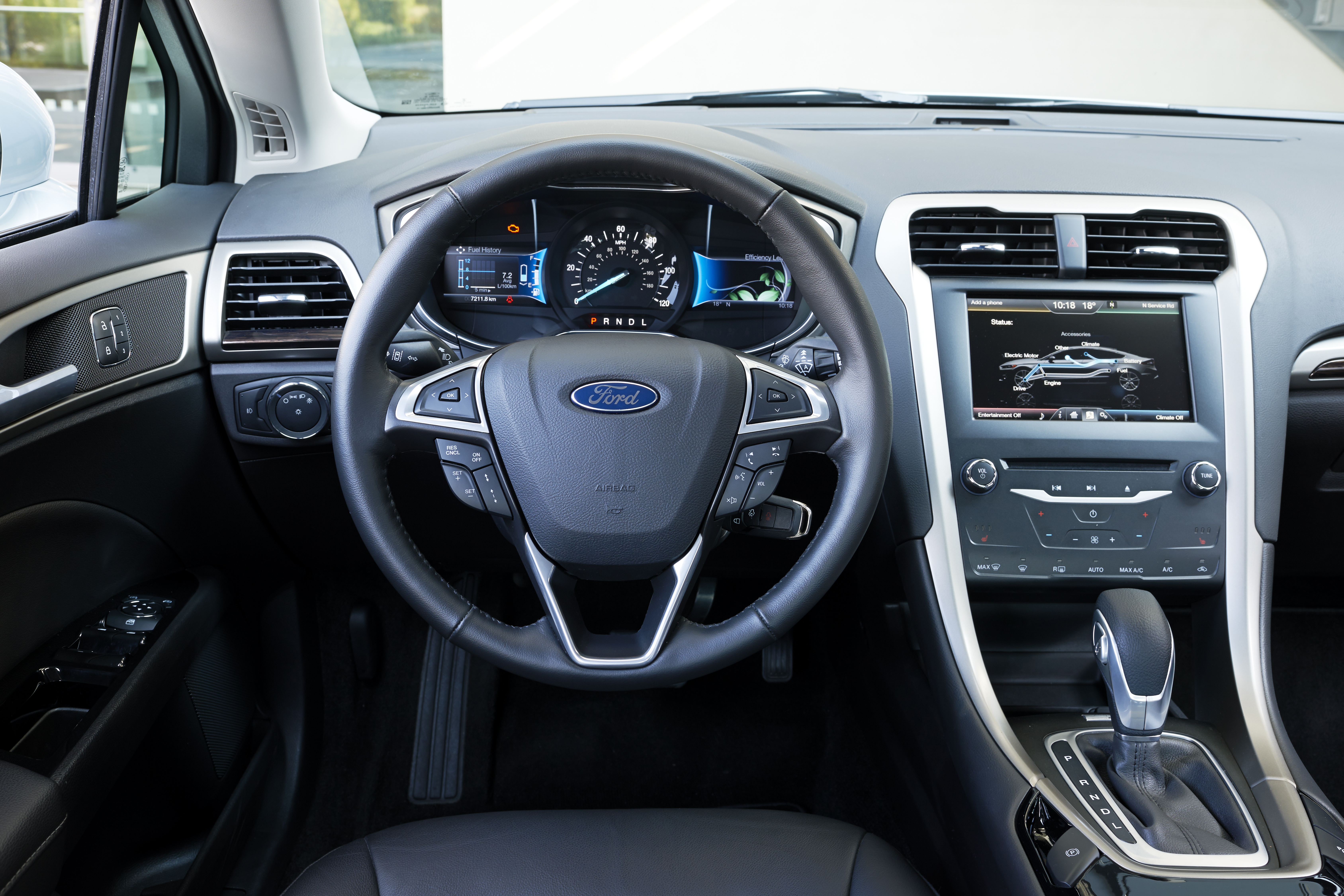 Ford Fusion Hybrid interior