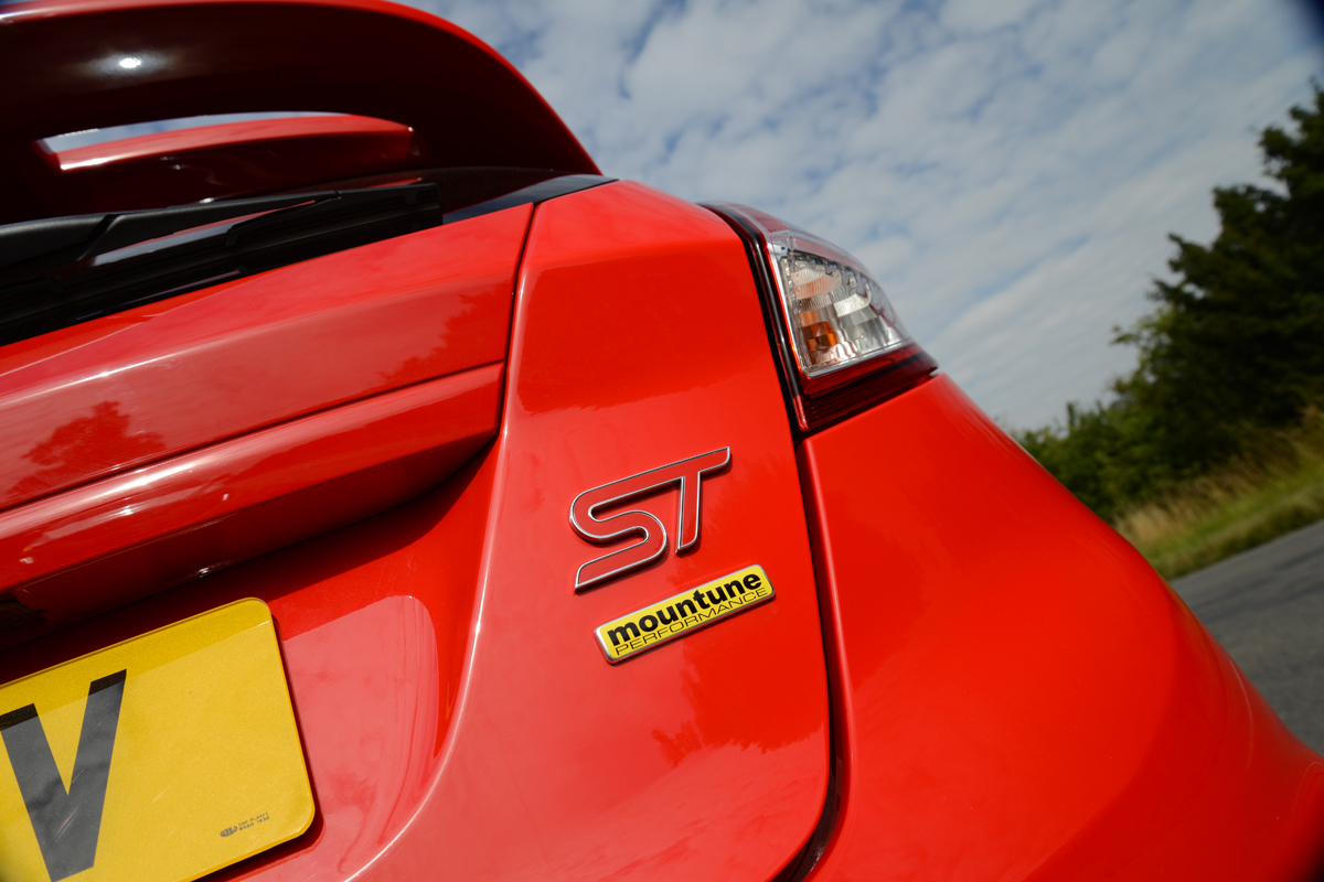Ford Fiesta ST Mountune badge