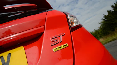 Ford Fiesta ST Mountune badge