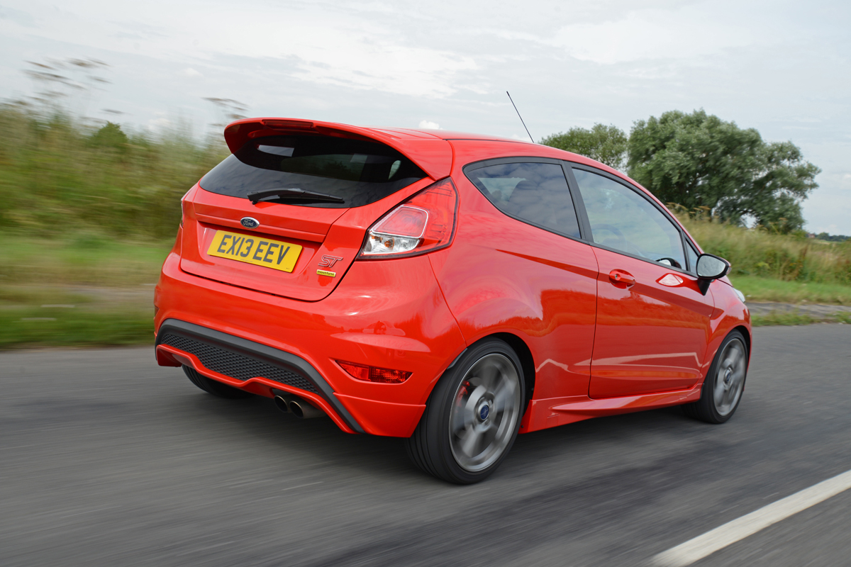 Ford Fiesta ST Mountune rear action